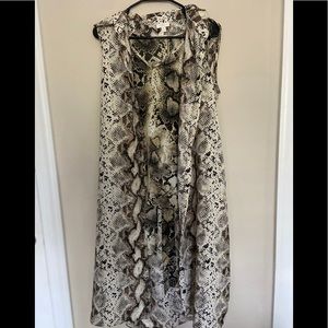 top & matching duster